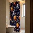 thumbnail image 5 of Halloween Shower Curtain, Night Pumpkin Polyester Fabric Bathroom Decor Curtain, Machine Washable Waterproof, Halloween Holiday Gift for Women Men, 72 x 72 Inches, 5 of 7