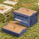 thumbnail image 5 of Outdoor Camping Storage Box Side Door Camping Folding Box Car Trunk Storage Box Plastic Storage Box, 5 of 6