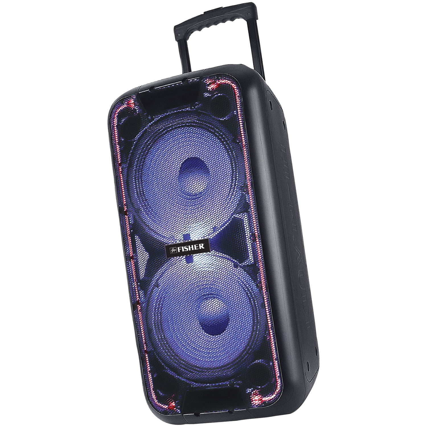 Fisher FBX2109 Double Bass DJ Speaker System , Dual 10