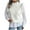 White, variant on Lindreshi Puffer Vest Women Plus Size Clearance Women V-neck Solid Rhombus Knitted Sweater Casual Fashion Sleeveless Vest Jacket Coat Tops