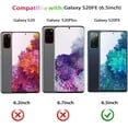 thumbnail image 2 of for Samsung Galaxy S20 FE Case,Dropproof Shockproof for Samsung S20 FE 5G Case,Heavy Duty Protection Galaxy S20 FE Case, S20 FE Case 6.5 Inch(Purple/Pink), 2 of 14