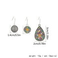 thumbnail image 5 of onlyliua Ofertas Del Día Liquidación Prime Canadá Pendientes de Gota de Agua de Color de Moda Bohemia, 5 of 5