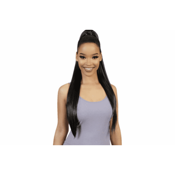 Fashion Source Drawstring Ponytail Collection PHP-NINI STRAIGHT 31", Color 1B