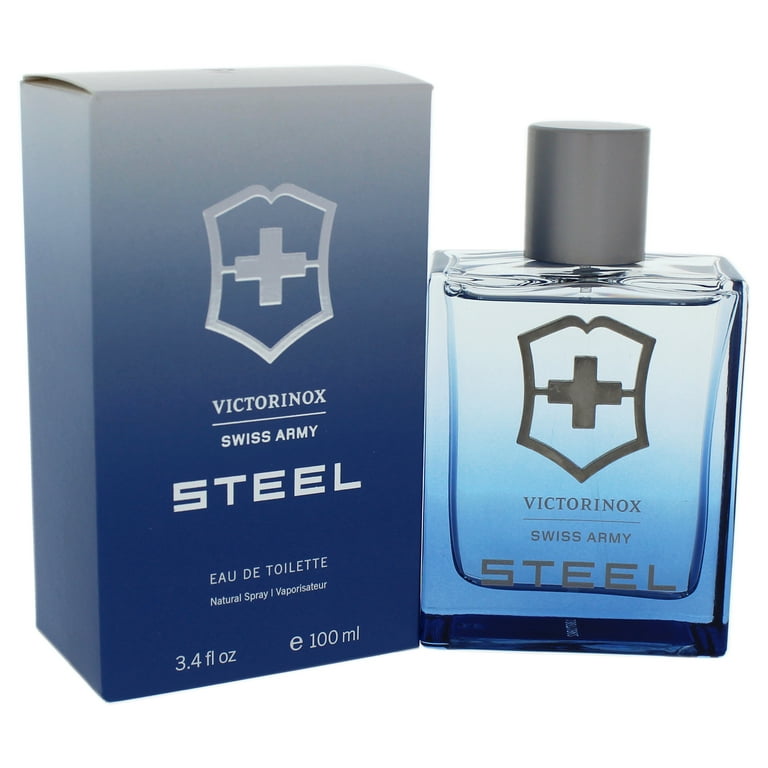Swiss Army Steel Eau De Toilette Spray By Swiss Army - 3.4 oz Swiss Army Steel Eau De Toilette Spray By Swiss Army - 3.4 oz