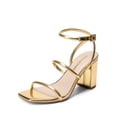 thumbnail image 1 of Sandalia DREAM PAIRS DWUMHS2529 Oro Tacón Bloque 8 cm, 1 of 7