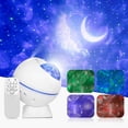 thumbnail image 3 of Night Light Galaxy Projector Star with Remote Control Voice 360 Adjustable Light Colorful Dynamic Ceiling Nebula Lamp, 3 of 5