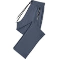 thumbnail image 3 of JWD Women's Quick Dry Stretch Athletic Pants Breathable Comfy Hiking Pants with Zipper Pockets Navy Blue M, 3 of 6