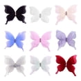 thumbnail image 6 of 20Pieces Butterfly Appliques Sew On Fabric Patches Embroidery Appliques for Sewing Craft Wedding Dress Hair Accessories, 6 of 9