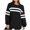 Black, variant on Blouse Long Sleeve Crew neck for Women Modern Daily Wear Wardrobe Update Polished Daily Look Daily Rotation Layering Essential Wardrobe Pick