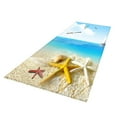 thumbnail image 2 of DOLITY Non-woven Fabric Floor Mat Printed Bathroom Non-slip Area Rug Blue_2, 2 of 7