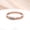 Pink, variant on 18k White Gold Plated 0.25ct Solitaire Engagement Ring for Women – Classic Baguette-Cut Promise Ring – Elegant Jewelry Gift
