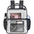 thumbnail image 2 of Mochila USPECLARE transparente, resistente y transparente para la escuela, 2 of 8