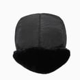 thumbnail image 3 of Guardurnaity Sombrero de soldado de piel sintética con orejeras, sombreros de invierno para hombre, sombreros de invierno para hombre, gorras de Sombreros do, 3 of 6