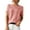 206#Pink, variant on BRDFRL Womens Summer Short Sleeve Tops Crew Neck Lightweight Pullover Sweaters Loose Dressy Casual Blouse Black 2XL