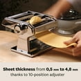 thumbnail image 4 of Marcato Chromed Steel Manual Pasta Maker Machine Ampia 150, 073160, 4 of 5