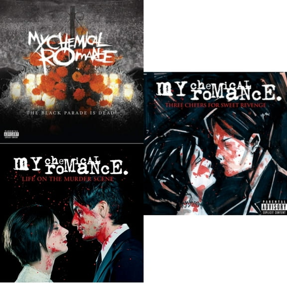 Black Parade Is Dead! & Life On The Murder Scene & Three Cheers For Sweet Revenge [LP Vinyl Bundle]