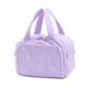thumbnail image 3 of Bolsa de maquillaje de viaje, organizador de artículos de tocador de viaje, gran capacidad, doble cabezal. Púrpura, 3 of 9