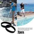 thumbnail image 1 of 2 pcs Caoutchouc Pneu Piscine Nettoyeur, Pièce de Rechange pour Zodiac Roue Piste mx8 mx6, 1 of 9