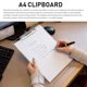 thumbnail image 4 of A4 Clipboard Plastic Clipboards for Office Use 2Pc, 4 of 5
