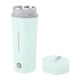 thumbnail image 2 of Travel Electric Kettle Portable 350ml Stainless Steel Safety Protection Mini Hot Water Boiler with Car Charger for Work Office 12V 80W Light Green, 2 of 5