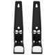 thumbnail image 4 of 1 par de soportes de pared para horno microondas, soporte ajustable para microondas, estante de acero inoxidable para electrodomésticos de cocina para pared, 4 of 7