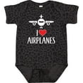 thumbnail image 3 of Inktastic Plane I Love Airplanes Boys or Girls Baby Bodysuit, 3 of 5