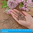 thumbnail image 6 of Uxcell 100 Pcs Dark Gray Ball Head Pins 1.97 inch Wire Head Pins 24 Gauge Brass Head Pins for DIY Craft Jewelry Making, 6 of 7
