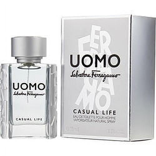 Salvatore Ferragamo Men's Uomo Casual Life EDT Spray 1 oz Fragrances 8052086372955