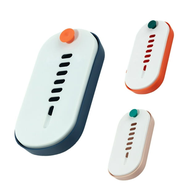 Dengjunhu Travel Soap Container, Portable Soap Dish, Travel Bar Soap Holder, Soap Case for