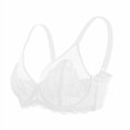 thumbnail image 6 of Underwire lace plus size bra, full cup, women's underwear, 6 of 6