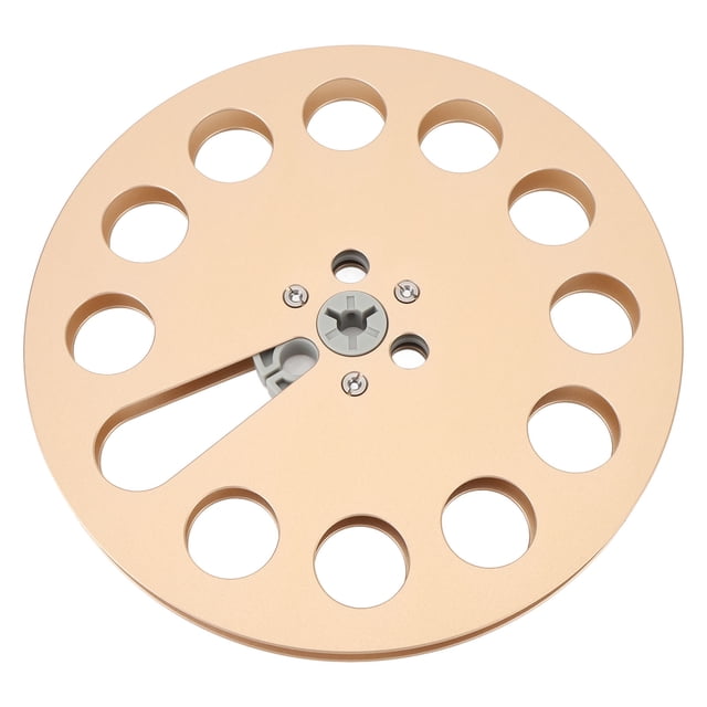 1/4 7 Inch Empty Tape Reel, Universal Opening Empty Reel, Aluminum Alloy High Strength Recording Takeup Reel for Studer, Replacement Opening Machine Part
