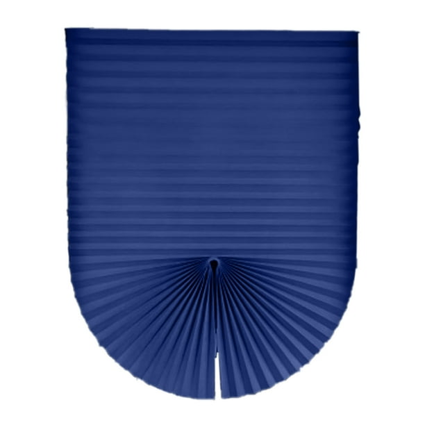 Cortinas Para Ventanas Paneles De Tela De Poliéster, Cortinas Plisadas Sin Cordón Fácil Instalación Sin Taladro Ni Herramientas Blanco/Azul/Negro/Br Persianas Que Filtran La Luz Tamaño 23,6 W X