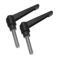 thumbnail image 4 of Uxcell 2 Packs M8 x 35mm 304 Stainless Steel Male Thread Adjustable Clamping Lever Handles Knobs, 4 of 5