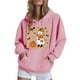 thumbnail image 2 of Sudadera con capucha de manga larga para mujer, informal, con capucha, para exteriores y chaquetas, ropa deportiva de moda para mujer, con capucha y ropa de invierno, sudadera con capucha de manga lar, 2 of 6