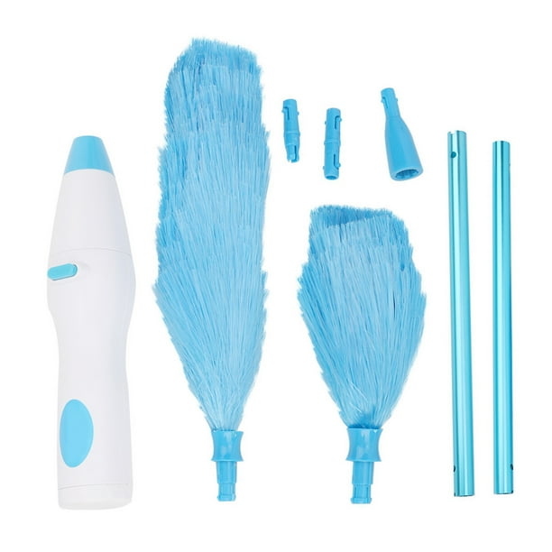 Plumero, Plumero de Microfibra Flexible de 180, Plumero extensible, Plumero Eléctrico para Pelo de Mascotas, Persianas de Oficina en Casa