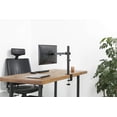 thumbnail image 4 of Single Arm Desk Mount for 13"-32" Monitor | Fully Adjustable, Rotates, Swivels and Tilts | Black, 4 of 8
