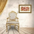 thumbnail image 3 of Vassileva, Silvia 32x18 Gold Ornate Wood Framed with Double Matting Museum Art Print Titled - Glorious Pink Floral I, 3 of 4