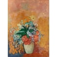 thumbnail image 2 of Redon, Odilon 11x14 Gold Ornate Wood Framed with Double Matting Museum Art Print Titled - Vase of Flowers, 2 of 4