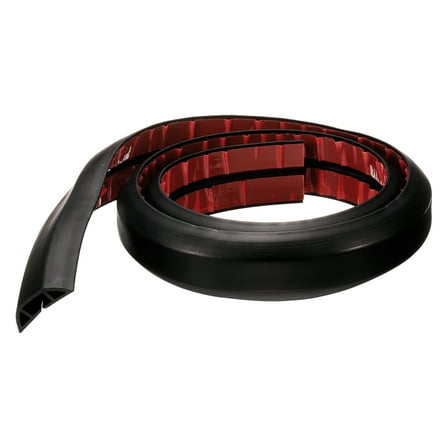 Uxcell 4ft Cord Cover Floor W0.55"xH0.28" Hide Extension Cable Wire Covers Black