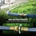 thumbnail image 5 of RainPoint 75FT 2-in-1 Sprinkler Soaker Hose with Stakes, Green Flat Irrigation Hose for Garden Lawn Yard, 5 of 8