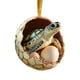 thumbnail image 2 of Xihbxyly Huevos de Granja Navideños, Adornos de Patos y Dinosaurios Bebés, Colgante de Árbol Caprichoso, Celebración de La Vida En La Granja, Idea de Regalo Navideño, Juego de 6 Adornos, 2 of 6