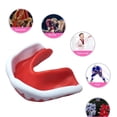thumbnail image 4 of Advancent Protectores bucales Boxeo Mujeres adultas Protector de dientes Seguridad Deportes Brace Profesionales Rugby Baloncesto Lucha libre Boxeo En blanco y negro, 4 of 6