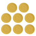 thumbnail image 1 of Hyasfey 8Pcs Cotton Woven Drink Coasters Absorbent Coasters for Coffee Table Braided Coasters Heat-Resistant Table Protection Mat for All Cups, 1 of 8