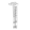 thumbnail image 4 of Unique Moments 1 Ct Lab Grown Diamond Wedding Bridal Set in 10K White Gold for Women (J, SI-I1), 4 of 22