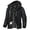 Black Gray, variant on Men's Winter Heavyweight Snow Ski Jacket Waterproof Warm Fleece Lining Rain Coats Windproof Parka with Hooded Gray Black XL