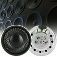 thumbnail image 2 of 10 Pcs Haut-Parleur Rond 20mm 8 Ohms 0.5W Klaxon Audio Pièces de Réparation, 2 of 8