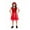 Red, variant on Girls Elf Dress Girls Christmas Dress Girls Short Sleeve Dresses Christmas Outfits for Girls Party Outfit 7-8 Years