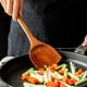 thumbnail image 4 of Juego de utensilios de cocina de madera de 5 piezas. Incluye espátula, espátula para freír, cuchara sopera, cuchara de arroz y cuchara sopera curva. Resistente al calor y duradero. Juego de utensilios, 4 of 9