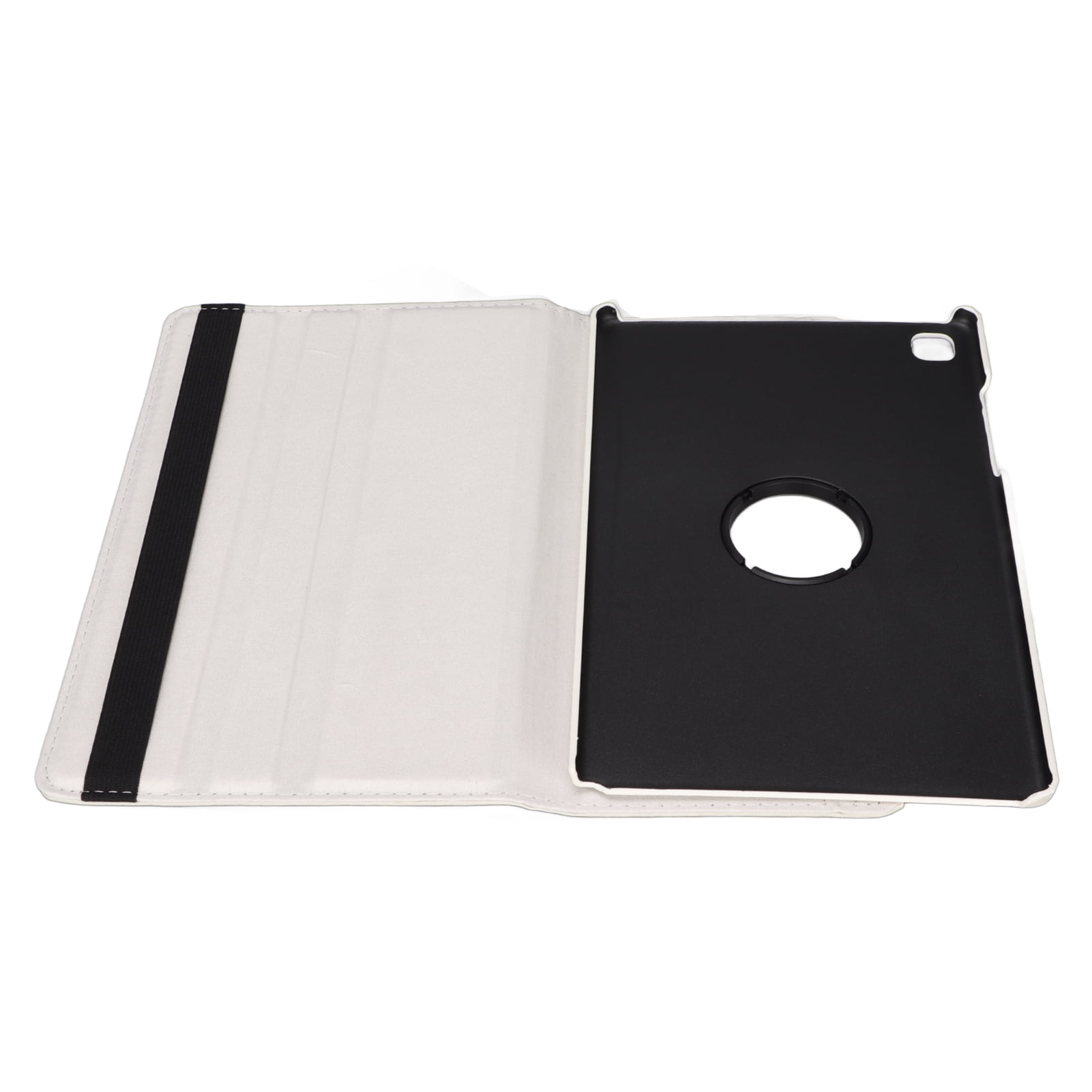 Tablet PC Case, Lightweight Adjustable Angle Synthetic Leather Tablet Case  for 10.4in Tablet White