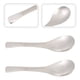 thumbnail image 5 of 2 piezas Cuchas para sopa doméstica cucharas de arroz de acero inoxidable cucharas prácticas cucharas gruesas, 5 of 5